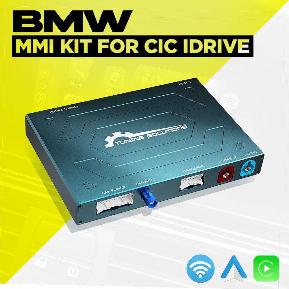 Andream BMW CIC MMI Kit Wireless Apple CarPlay & Android Auto