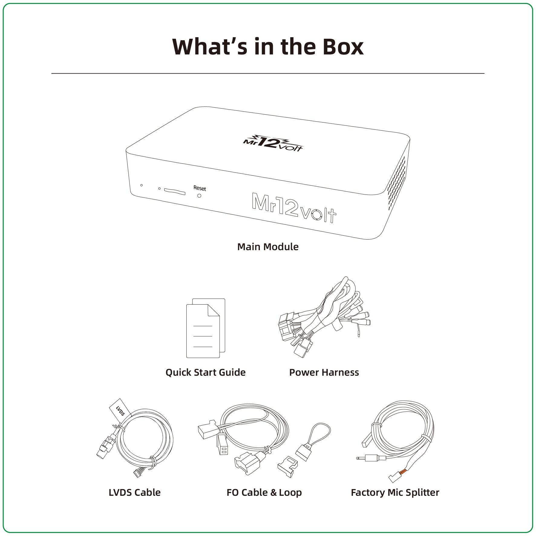 Mr12Volt BMW CIC MOST Bus Apple CarPlay & Android Auto Interface