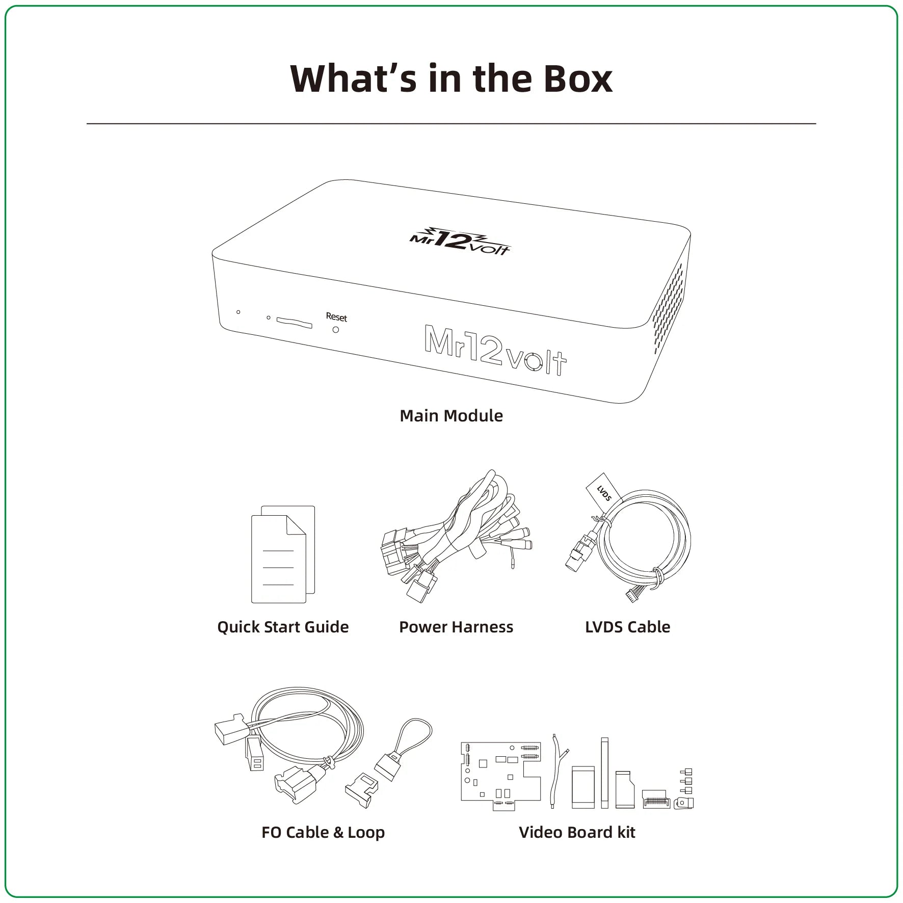 Mr12volt Jaguar MOST Bus Apple CarPlay & Android Auto Interface (XK/XKR & XF 08-11)