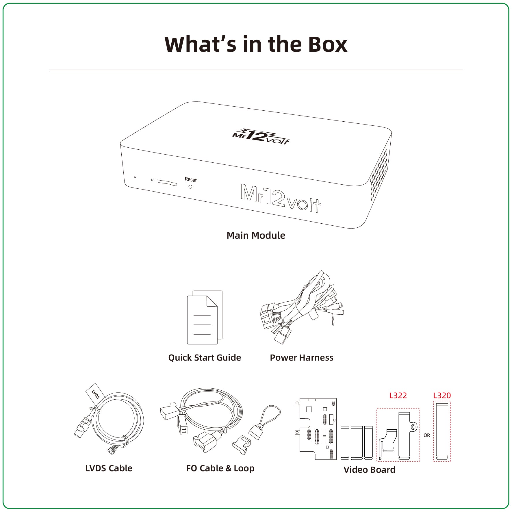 Mr12volt Land Rover Discovery 4 & Range Rover L320 Denso MOST Bus Apple CarPlay & Android Auto Interface (2009-2011)